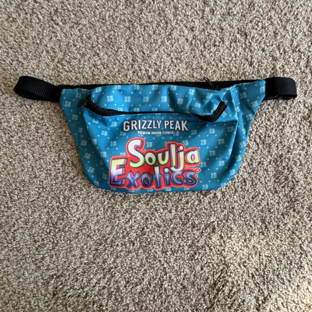 Soulja Exotics x Grizzly Peak Premium Cannabis Limited Edition Fanny Pack